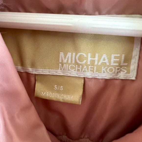 Michael Kors Girls Puffer Hooded Jacket - Picture 4 of 4